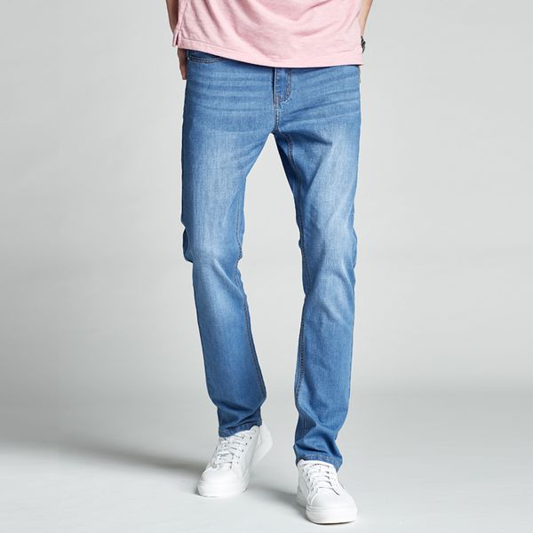 Compre Hombre Jeans 2019 Calca Masculina Azul De Carga Pantalones