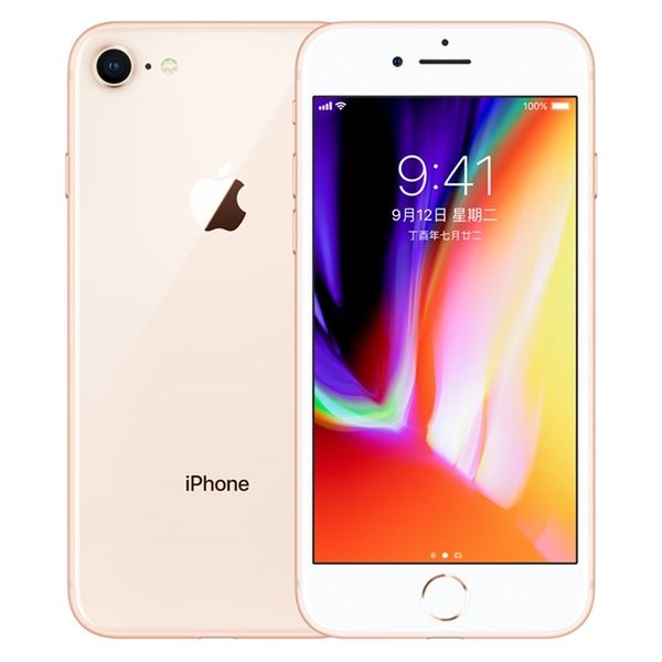 

unlocked original refurbished apple iphone 8/iphone 8 plus with/without (touch id) fingerprint 64gb/256gb ios quad core 12.0mp