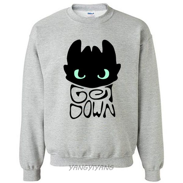 

men fashion hoodies black cotton sweatshirt how to train your dragon autumn hoody drop shipping