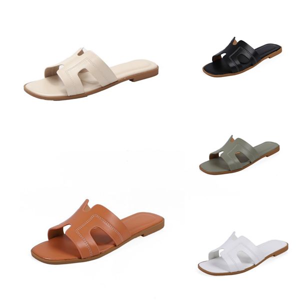 

fashion sports slippers women middle heel flat bottom super fire 2020 summer new women shoes korean wild student slippers#507, Black