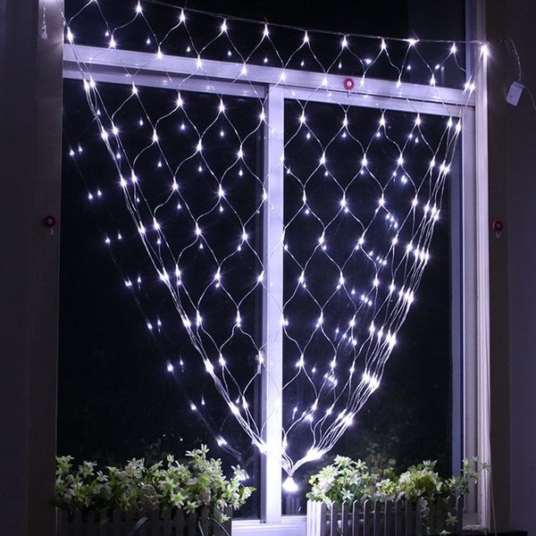 1 5mx1 5m 96 Lamp Led Fishing Net Mesh Fairy String Net