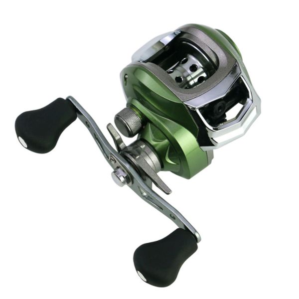 

new left right hand baitcasting fishing reel water drop wheel low-profile reel magnetism brake fishing gear accessaries