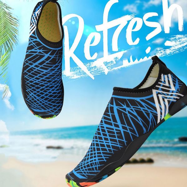 

men sneakers beach shoes outdoor swimming water shoes neutral soft beach walk bathing 2018 new