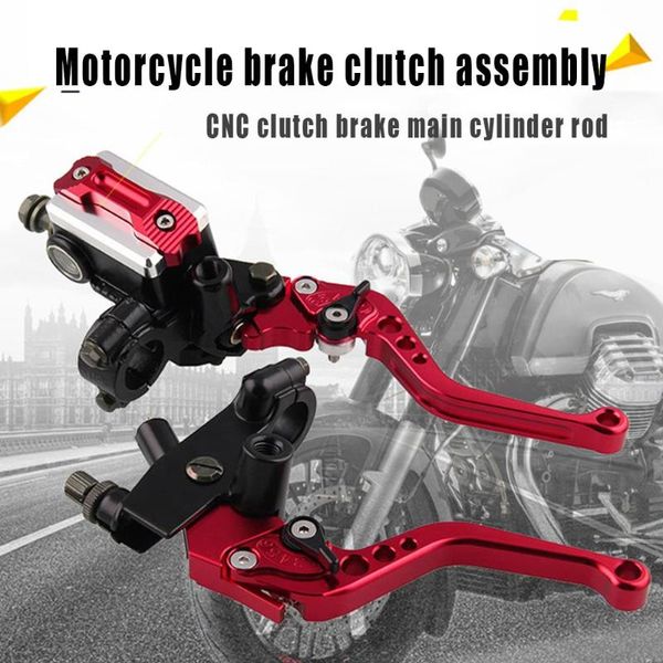 

cnc brake clutch pump levers motorcycle hydraulic stainless steel hardware lever adjustable master cylinder accessories