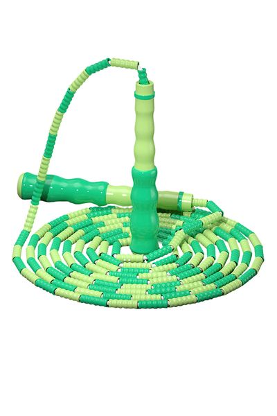 

dhl ship -bamboo festival pattern jump rope for loss weight and fitness exercise for children and bead rope skipping rope fy7058