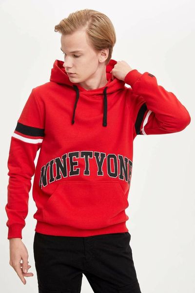 

defacto man sweat shirt-l4431az19wn, Black