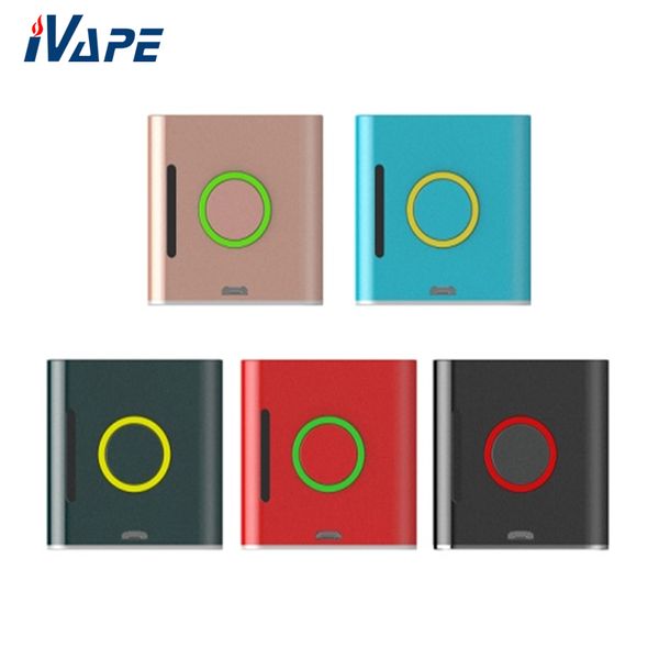 

Vapmod Vmod Battery Box Мод Встроенный 900 мАч Испаритель Разогрев батареи и переменное напряжение для 510 толстых масляных картриджей Бак 100% оригинал