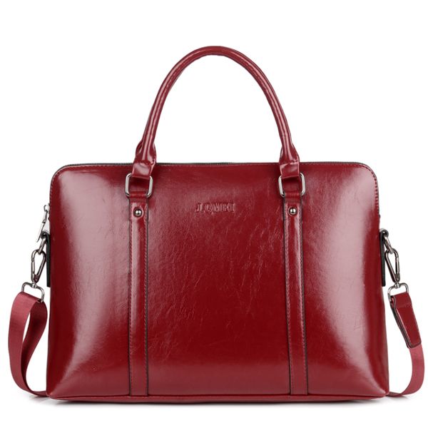 

waterproof business briefcase women bag for lap13 14 15 pu leather notebook tablet case office shoulder crossbody handbag