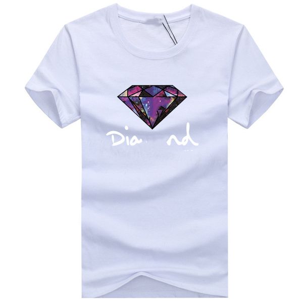 

fashion t shirt diamond men women clothe 2020casual short sleeve tshirt men summer tee shirts, White;black