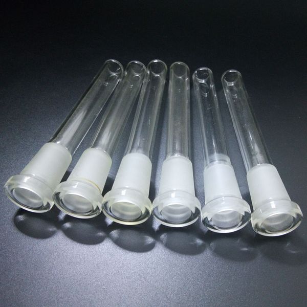5-Zoll-Mini-Glas-Wasserpfeifen Nagel-Downstem-Rohre Kern transparentes Rohr gebogenes Öl-Rauchzubehör