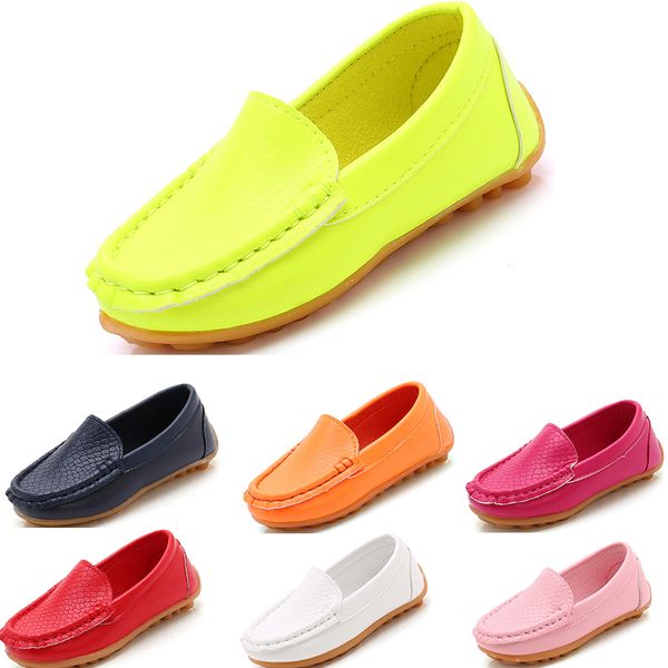 

promotion running shoes girls boys white red black brown pink yellow orange fashion pu sports shoes trainer athletic sneakers