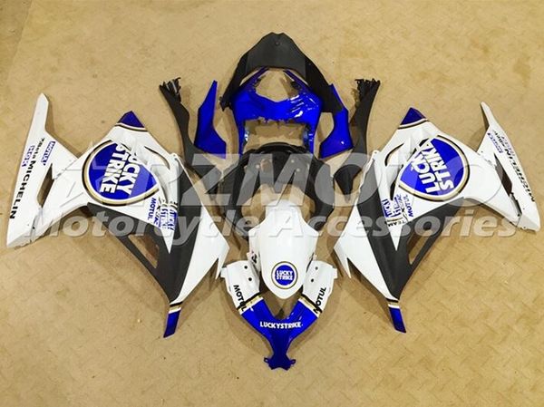 

4gifts injection mold new abs motorcycle full fairings set fit for kawasaki ninja 300 ex300 300r 2013 2014 2015 2016 2017 set blue white