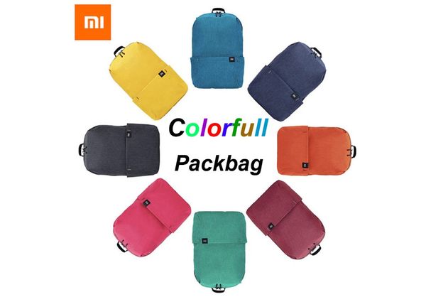 

xiaomi рюкзак 10l сумка водонепроницаемый красочные досуг спорт груди пакет оригинальный мужчины женщины сумки путешествия кемпинг для мужчи