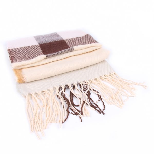 

kancoold feminino silk scarves winter 2018 scarf women floral ladies plaid tassel wrap shawls headband soft shawl long psept6, Blue;gray