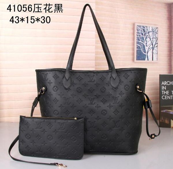 

new 2019 two-piece mother and child package fashion shoulder bag messenger bag clutch wallet crossbody bags totes hobos purse pu