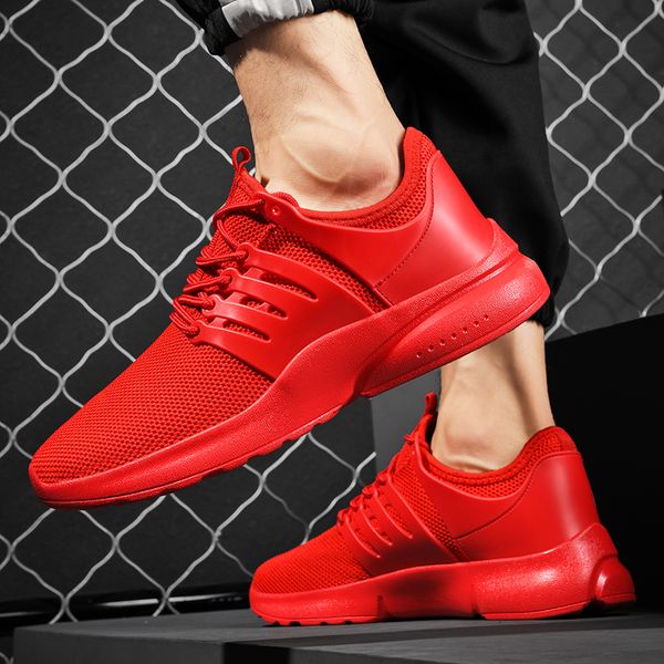 

2020 running shoes sneakers for men sport shoes outdoor jogging walking footwear athletic trainers masculino adulto size 39-46, Black