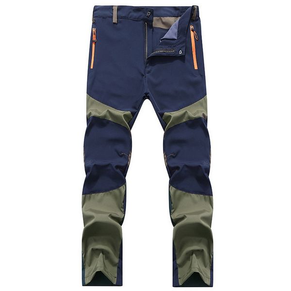 

cavalrywalf outdoor summer hiking pants men mountain climbing quick dry ultra thin trousers camping trekking sport pants,am000, Black;green