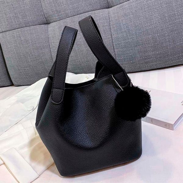 

2020 korean shoulder bag for women fashion solid color handbag casual large capacity shoulder bag sac a main femme hand bags #38