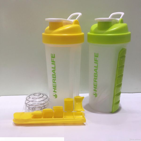 

600ml outdoor sports herbalife water bottle shake cup fit tritan cycling camp nutrition hiking fitness drink wide lid cap portable bottle