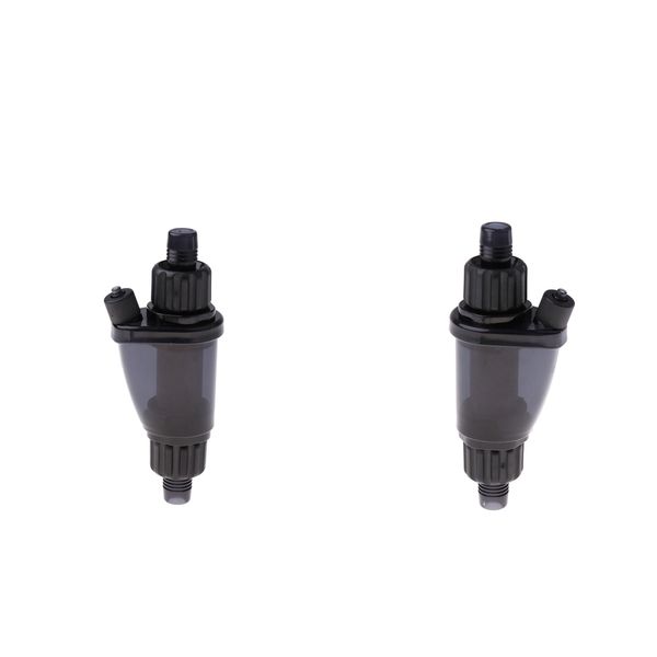 

2pieces inline aquarium fish tank co2 splitter 12-16mm sea water