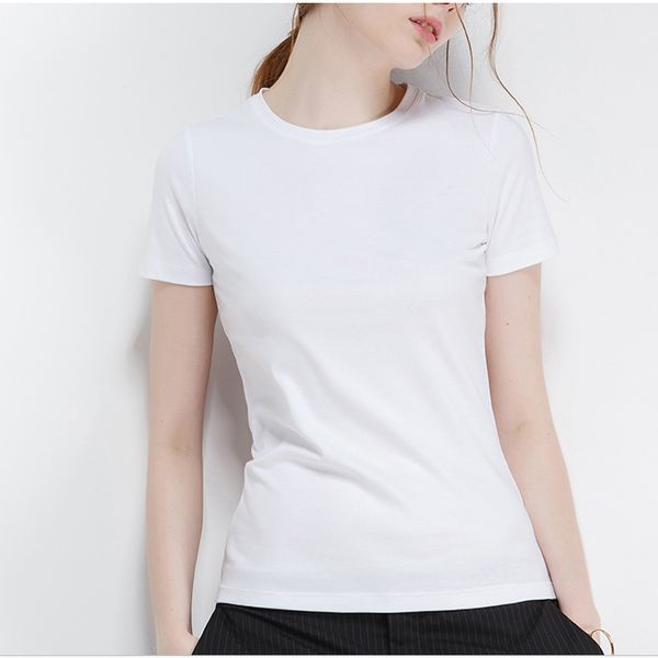 

20 new selling women's short sleeve t-shirt letter printing design short sleeve t-shirt net red celebrity same ing, White