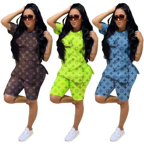 

women designer sportswear ssleeve shirt shorts tracksuit hoodie leggings 2 piece set bodycon outfits women clothing klw1983
