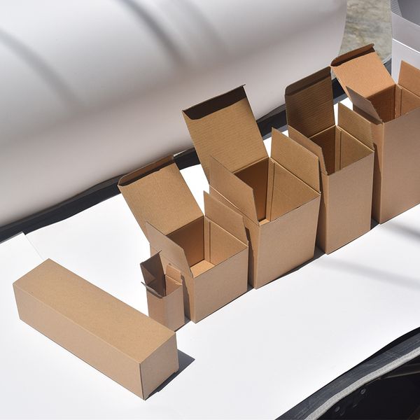 

10pcs/kraft paper box 3-layer corrugated box
