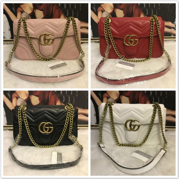 

2019 women handbags luxury crossbody messenger shoulder bags chain bag good quality pu leather purses ladies handbag