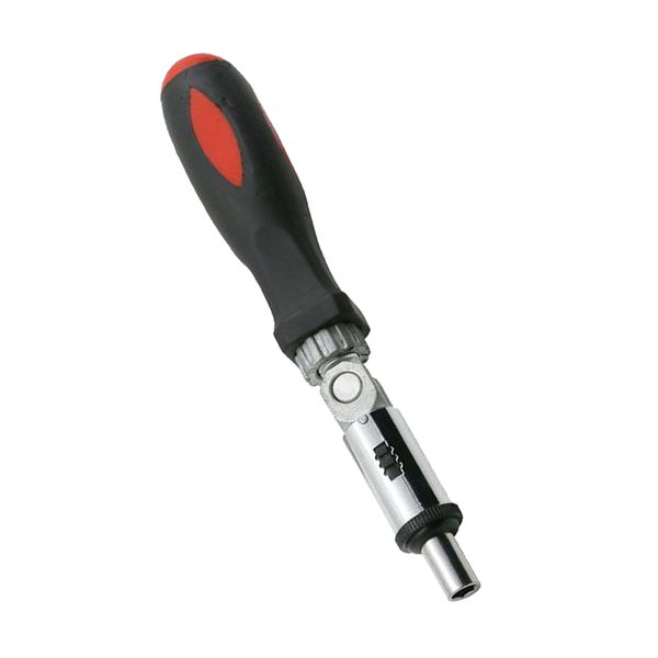 

portable 1/4 inch hex left/right rotating 180 degree ratchet screwdriver