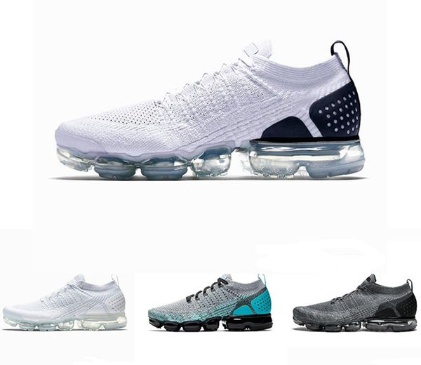 

2019 running shoes classic outdoor run shoes vapor black white sport shock sneakers men requin olive silver in metallic