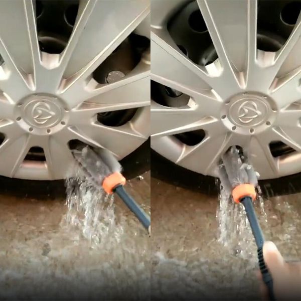 

car washing cleaning brush pressure wheel washer tire rim vehicle motorcycle plastic handle vehicle cleaning brush tool