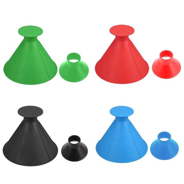

3pcs magic shovel cone shaped winter car cleaning tools set ice scraper