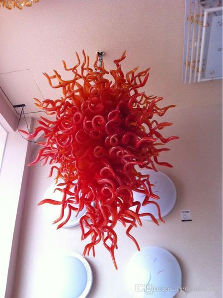 

design modern home decorative red glass chandelier wholesale price ce/ul led light style murano glass chandelier