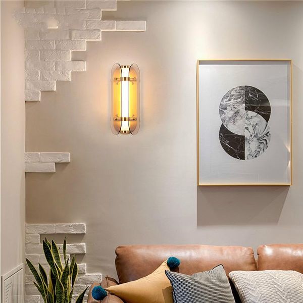 

modern wall lamp living room tv wall light nordic bedroom bedside creative aisle lighting fixtures sconces