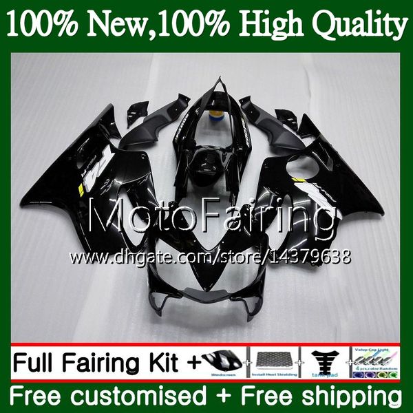 

глянец корпус черный для honda cbr600f4i cbr600fs cbr600 f4i 01 02 03 cbr600 цб рф 600 f4i фс 43mf2 цб рф 600f4i 2001 2002 2003 обтекателя к