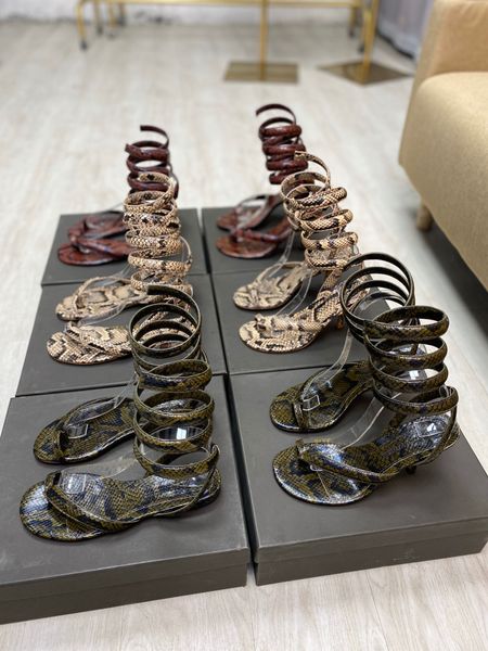 

новые змеевики каблуки, банкетная обувь, змеевик сандалии, размеры 35-40, с коробкой и мешком для пыли, Black