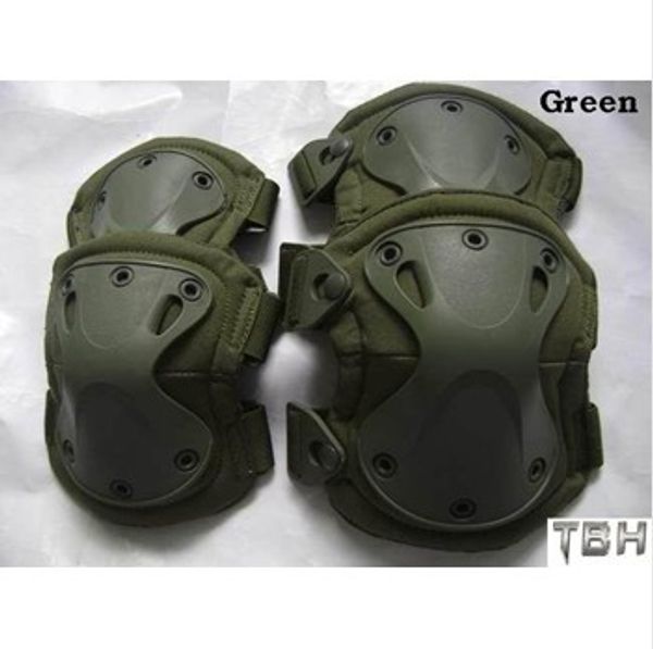 

2017new tactical paintball protection , knee pads & elbow pads set ing, Black;gray