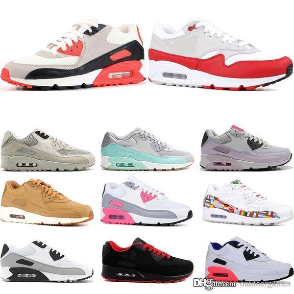 

Nike Air Max airmax 90 кроссовки Вергилий конструктор Кубок мира тройной белый черный крас