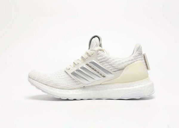 

with box)game of thrones x ub house targaryen sneaker men women white silver metallic core black running shoes