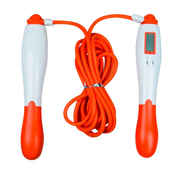 

adjustable jump ropes with counter sports fitness slim speed counting skip rope skipping wire fitnesss equipment#0316y30