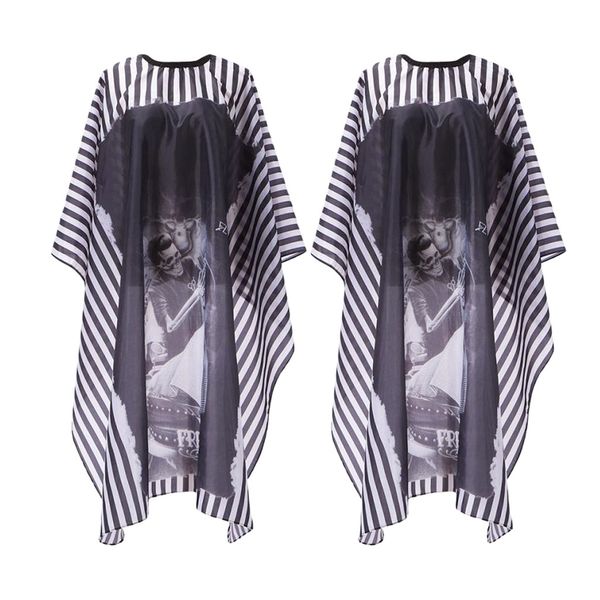 

2x professional hairdressing styling cape apron haircuting gown f hair salon