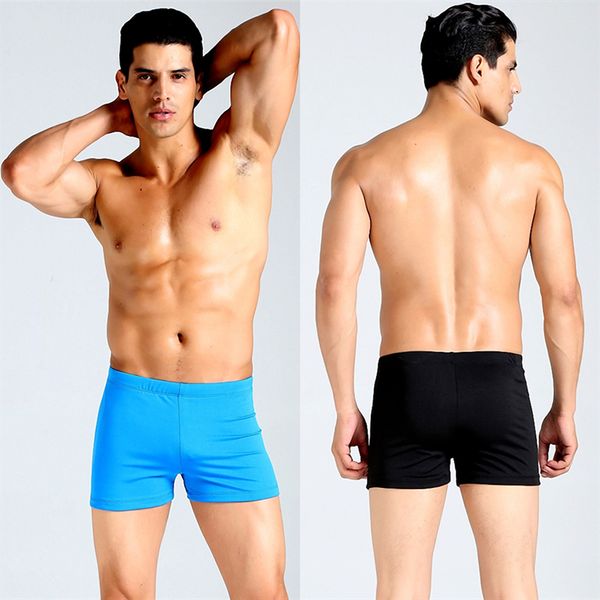 

2 sets swimsuit 2019 classic bathing suit men vintage solid male swimming trunks for men fashion mens swimsuit