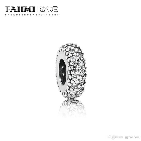 

FAHMI 100% 925 Sterling Silver 1:1 Original Authentic Charm 791359CZ Temperament Fashion Glamour Retro Bead Wedding Women Jewelry