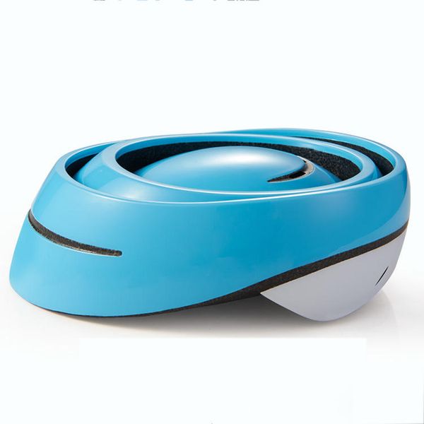 

gub suro folding commuter cycling helmet road mountain bike portable safety bicycle helmet - blue