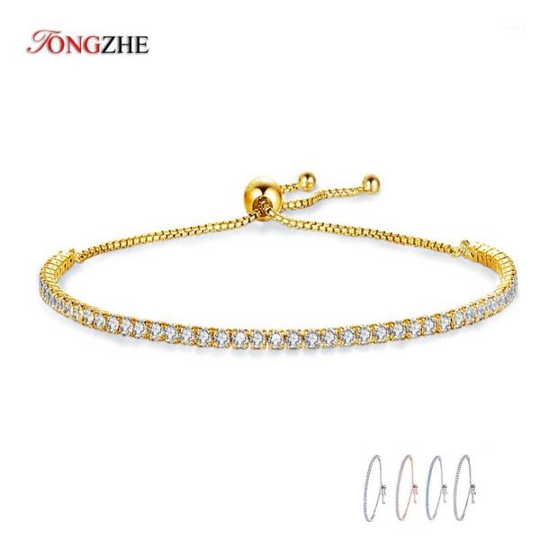 

kaletine charms bracelets for women 925 sterling silver blue pink white cz tennis beads link rose gold mens jewelry 18"1, Black