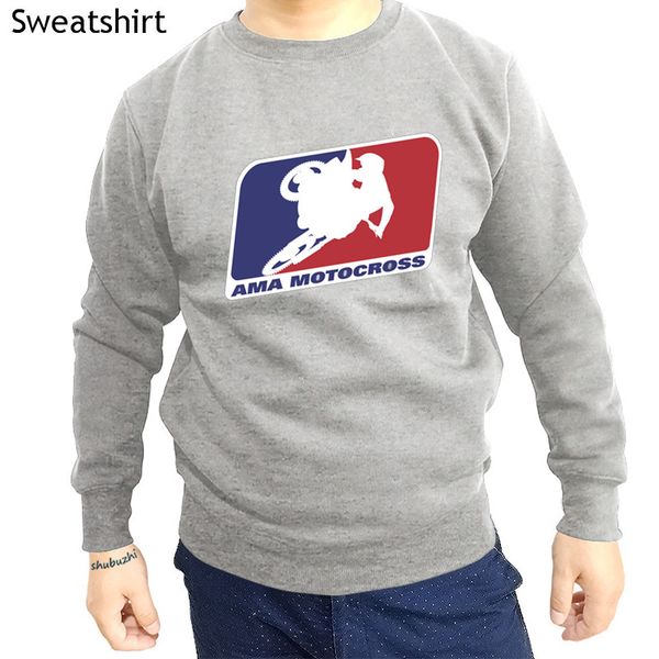 

cotton style autumn hoodies ama motocross superbikes motorbike heather brand men winter sweatshirt hoody, Black