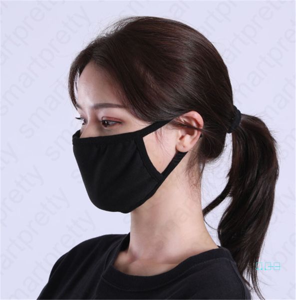 

adults pm2.5 washable face mask black mouth-muffle keep warm thick breathable masks reusable cycling outdoor dustproof mask cover dhl d42009, Blue