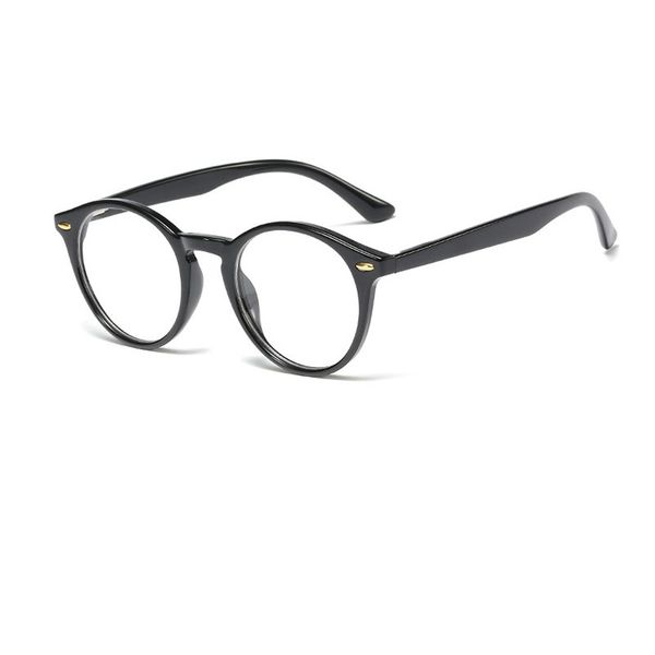 

wholesale-frame woman men fashion rivet optical eyewear frames 2019 brand design spectacle oculos de grau, Silver