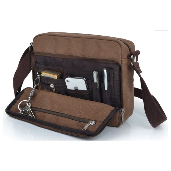 

men's casual canvas bag men messenger bag man business corssbody for men shoulder small sling school mens bolsos