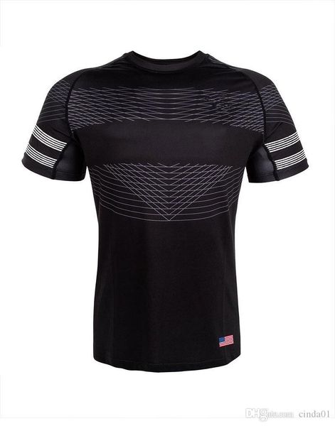 

mens конструктора футболки quick dry slim fit письмо версия для печати фитнес беговая с коротким рукавом new summer fashion tee, White;black